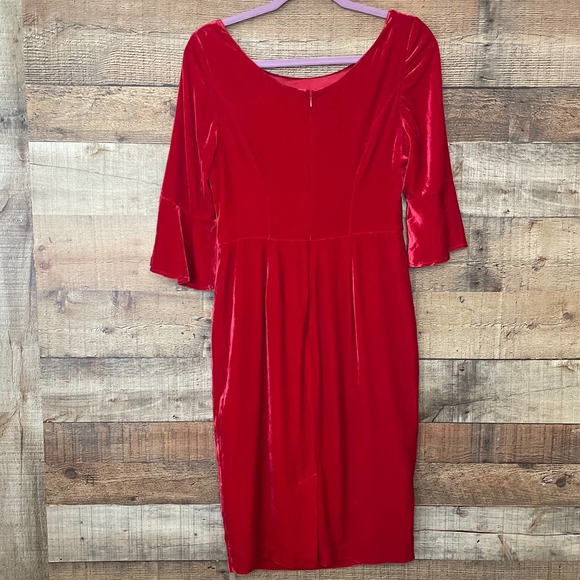 Boden Red Midi Dress - Picture 6 of 10